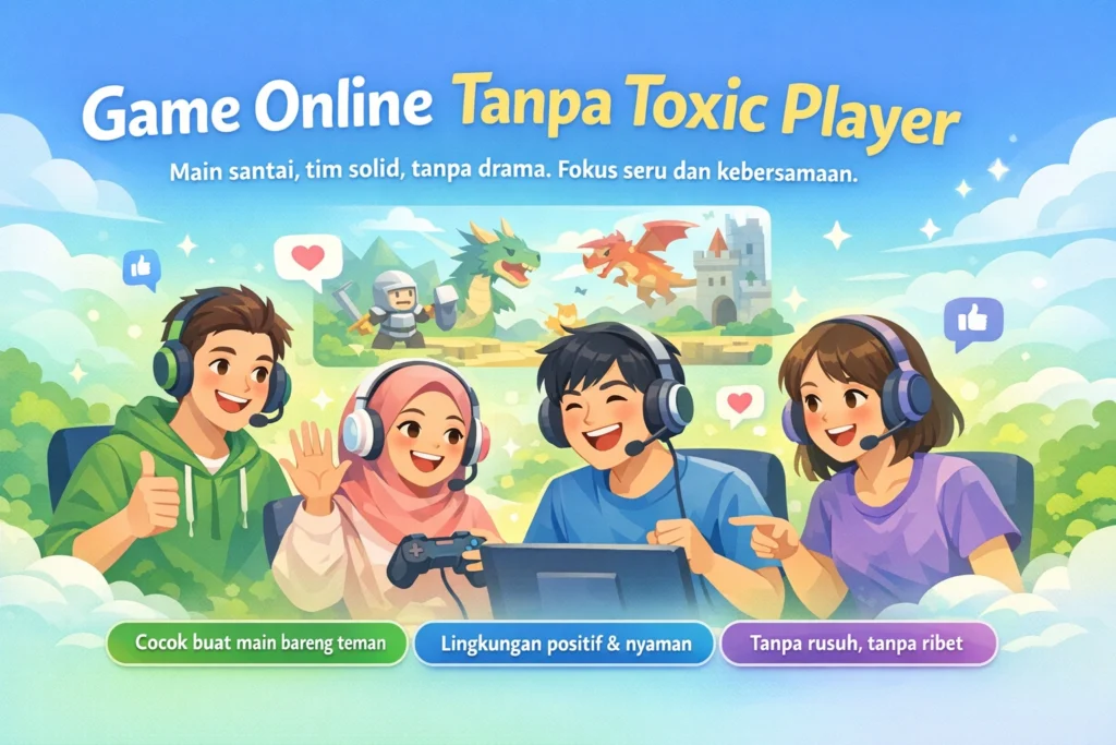 game online tanpa toxic player